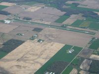  @ Darke County Airport - Looking SE from 5000' - by Bob Simmermon