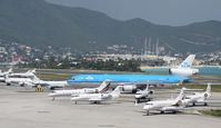  @ Princess Juliana International Airport - KLM taxing to parking at TNCM - by Daniel Jef