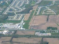  @ Pope Field Airport - Looking north from 5000' - by Bob Simmermon