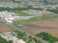  @ Pope Field Airport - Looking NW from 2500' - by Bob Simmermon