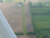  @ Leavelle Airstrip Airport - Looking south from 2500' - by Bob Simmermon