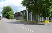  - View of pre WWII hangar in an area left exactly as it was at the end of the war. - by Martin Browne