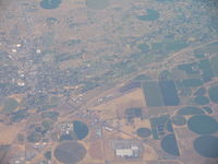  - Hermiston Municipal Airport from FL350 - by Ronald Barker