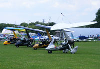  - Microlights at the Air Britain fly-in - by Chris Hall