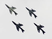  - Hunter's displaying at the Cotswold Airshow - by Chris Hall
