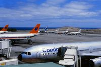  - Airlines from Germany, Belgium, Morocco and Norway, some of them gone for ever,united  on Mallorca Airport. - by Holger Zengler
