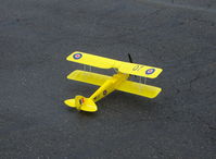  - Rick's Tiger Moth RC drone on the deck - by Doug Robertson