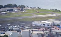  - Coast Guard Taxi to Hold short runway 9 - by Jose L Marquez Colon