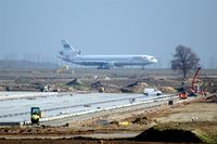  - Business as usual on the building site for a new cargo apron. - by Holger Zengler