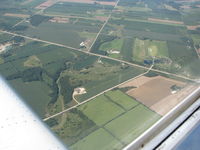  - house with a hangar attached to it and a very long runway. Awesome! Southern Ontario Canada - by Peter Pasieka