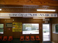  - Inside of Miramichi Airport terminal.  - by Peter Pasieka