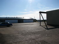  - Hangars at the Debert Airport - by Peter Pasieka