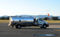  - Landmark aviation fuel truck - by Ronald Barker