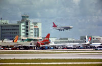  @ Miami International Airport - MIami International 1975 - by Kenny Ganz