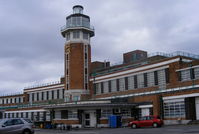  - old terminal and tower at Speke, formerly the Marriott Hotel now the Crowne Plaza - by Chris Hall