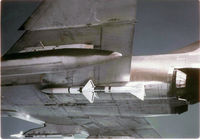  - F-4D with AIM-7 & 9 missles at WSEP.  Check the forward fin of the AIM-7 - by Ronald Barker