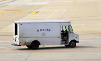  - Truck on flight line - by Ronald Barker
