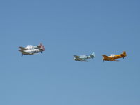  - Condor Squadron in formation flight over 26, Wings Over Camarillo Airshow 2012. - by Doug Robertson