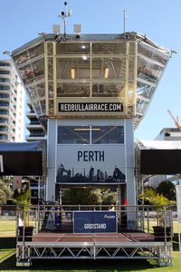  - Control Tower during Red Bull Air Race. Langley Park Airfield, Perth City Western Australia - by Mir Zafriz