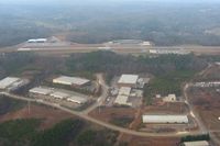  @ Cherokee County Airport - Approaching from the SE at pattern altitude. - by Bob Simmermon