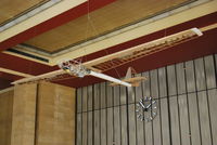  - Glider hanging in the terminal at Berlin Tempelhof.  - by moxy