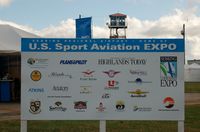  - Sign at the US Sport Aviation Expo, Sebring Regional Airport, Sebring, FL  - by scotch-canadian
