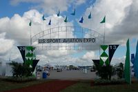  - Entrance to the US Sport Aviation Expo, Sebring Regional Airport, Sebring, FL - by scotch-canadian