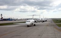  - Line up to depart at DTW - by Florida Metal