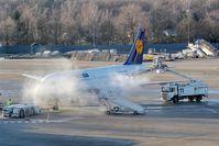  - Deice ceremony after a cold night at TXL.... - by Holger Zengler