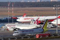  - View from staircase in Terminal A over visitor´s terrace to apron next to fuel depot.... - by Holger Zengler