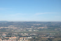  - Sintra Air Base can be clearly seen from the famous National Palace of Pena, which is on a hilltop to the south. On the left side are the hangars containing the Museu do Ar, which is well worth a visit. - by Henk van Capelle