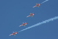  @ LFMY - 60 years Patrouille de France : Patrouille Suisse - by BTT