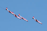  @ LFMY - 60 years Patrouille de France : Polish aerobatic team  Bialo-Czerwone Iskry (Red and white sharks) - by BTT