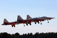  @ LFMY - 60 years Patrouille de France : F-5E Swiss team - by BTT