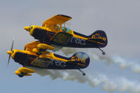  - G-PIII and G-IIIP displaying at AeroExpo 2013 - by Chris Hall