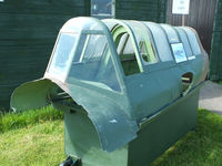  - Miles M.25 Martinet canopy at the Wartime Aircraft Recovery Group, Sleap - by Chris Hall
