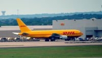  - DHL B777 air freighter - by Ronald Barker