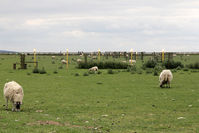  - Approach lights, Cranfield Airport, June 2013. - by Malcolm Clarke