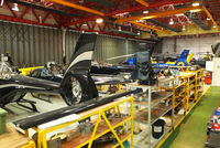  - inside the London Helicopter Centres hangar - by Chris Hall