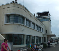  - Shoreham Airport's Grade II* listed art deco style Terminal Building - by Chris Hall