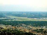  @ Wittman Regional Airport - Oshkosh (KOSH) Wittman Regional Airport taken from EAA's Ford 4-AT-E Trimotor during AirVentuire 2013 - by Ray Hindle