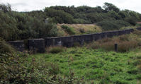  - Concrete anti-tank obstacles protecting Carmarthenshire from an attack by a German landing in 1940/41. - by Derek Flewin