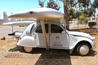  - At the entrance to the San Diego Air & Space Museum Annexe - by Terry Fletcher