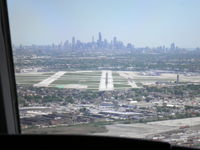  - On final to MDW - by Clyde Harrow