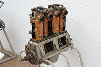  - Humber 4 cylinder water cooled aero engine. 35/40 hp with normal speed 1200 rpm. - by Graham Reeve