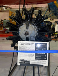  - PW Wasp Junior R-985 engine at the Aviation Museum of KY - by Ronald Barker