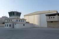  - Old Sharjah airport, first airport in the UAE opened in 1932 servicing Imperial Airways. Subsequently used by the RAF until Dec 1971. Today remain the Air Traffic control tower and a few buildings harbouring a small interesting aviation museum.  - by Jean M Braun