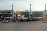  - At stand 211 you can see preparations of a night flight to a far away destination.... - by Holger Zengler