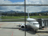  - Copa Aircraft boarding at the Toncontin International Airport of Tegucigalpa  - by Jonas Laurince