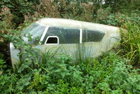  - unidentified Piper PA-24 Comanche in the undergrowth at Elstree - by Chris Hall